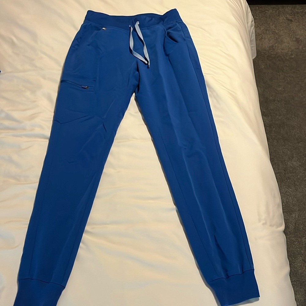 Royal Blue Figs Joggers: XS/T